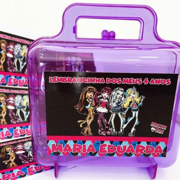 maleta festa monster high