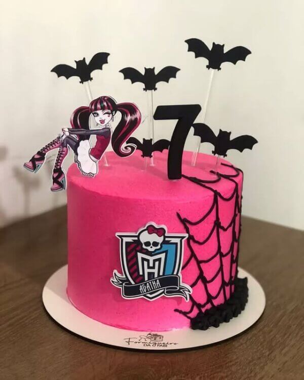 ideia para bolo monster high