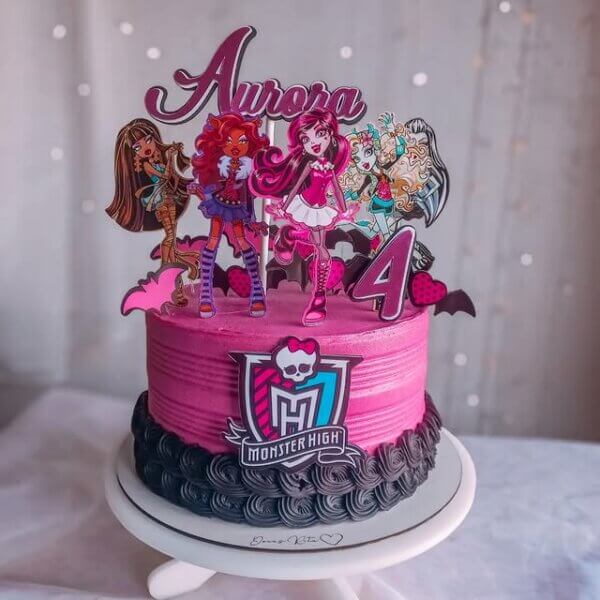 ideia de bolo monster high