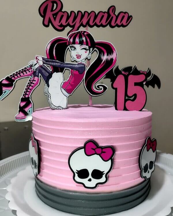 ideia para bolo monster high