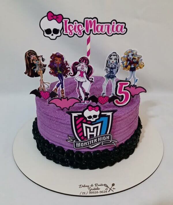 ideia de bolo monster high