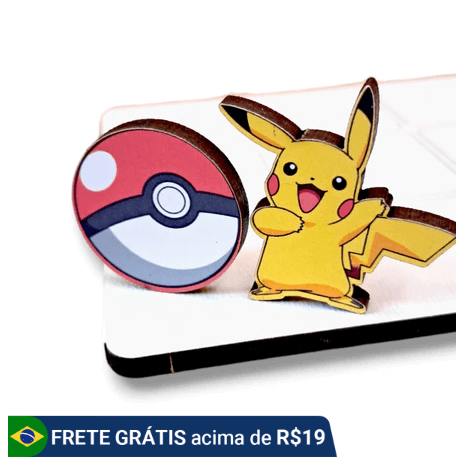 jogo da velha lembrancinha pokemon