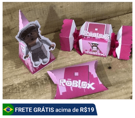 lembrancinha roblox menina