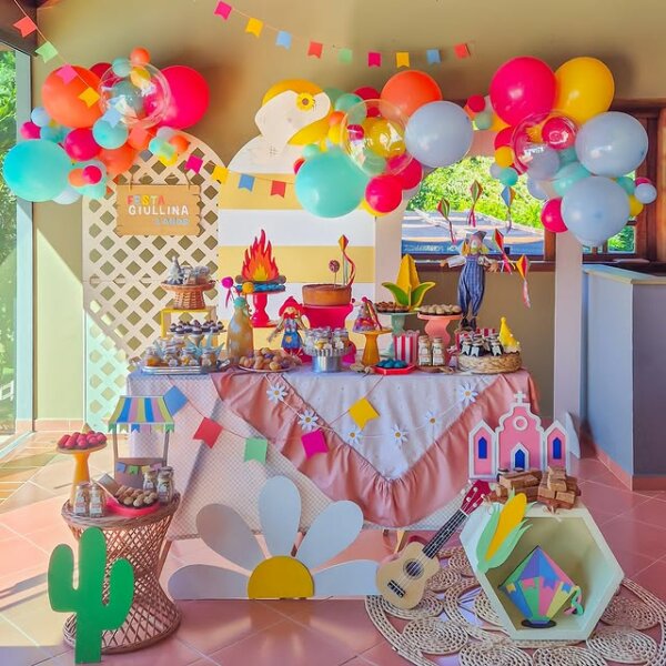 ideia de festa junina infantil