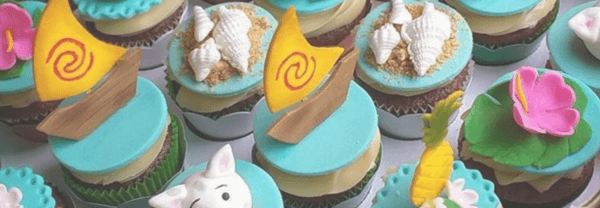 Cupcake Moana: ideias lindas e criativas para uma festa inesquecível
