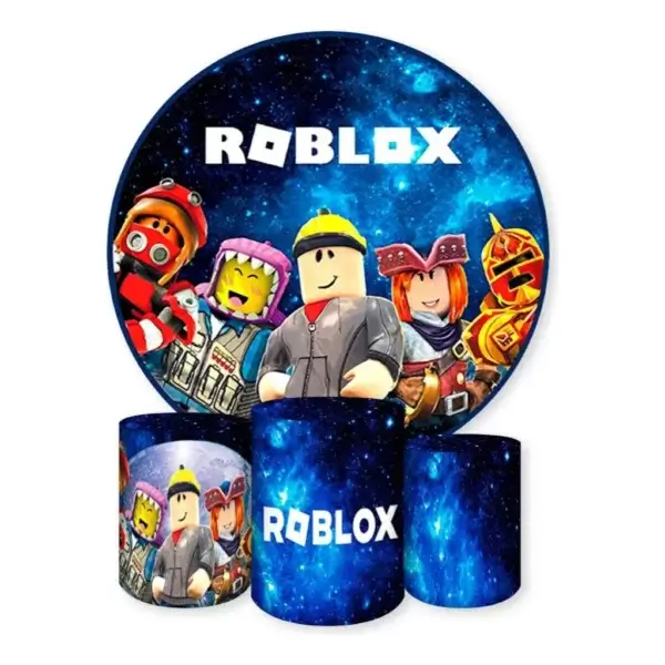 festa infantil tema roblox