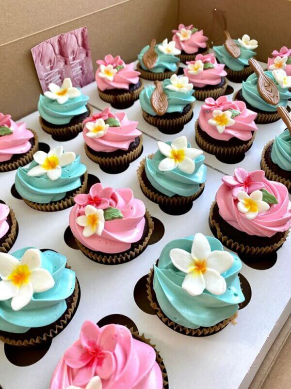 ideia de cupcake da moana
