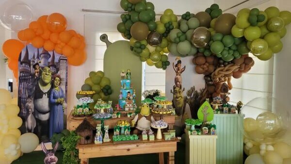 festa tema shrek