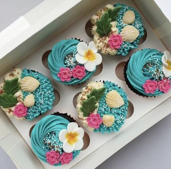 cupcake moana festa infantil