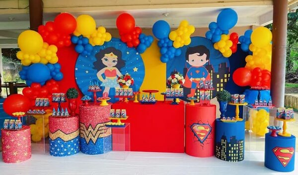 festa infantil aniversário de gemeos
