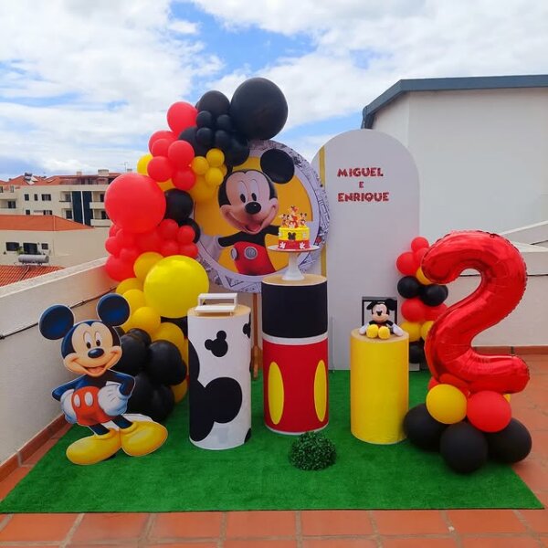 ideia para festa de gêmeos