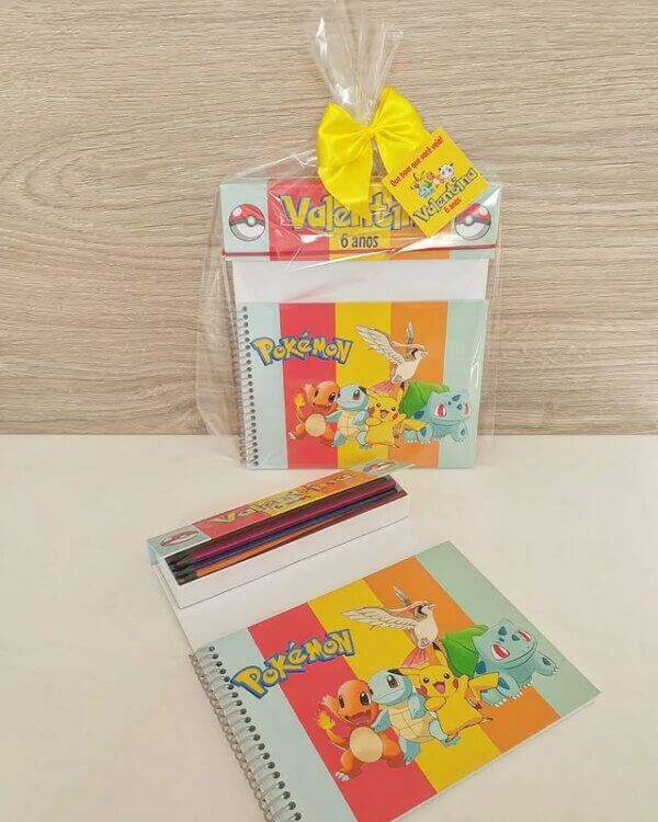 kit colorir pokemon