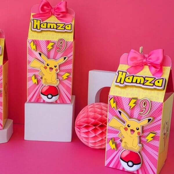 ideia para lembrancinha pokemon menina