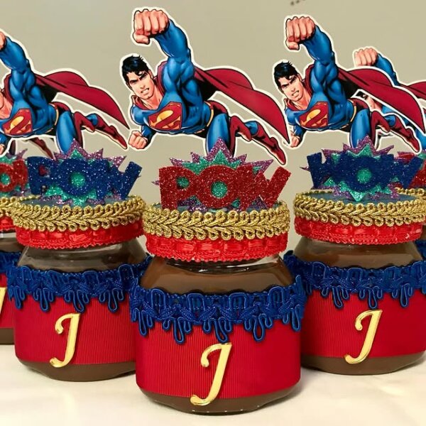 ideia para lembrancinha do super homem