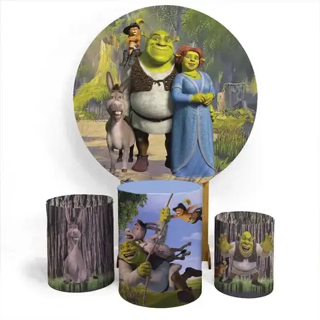 kit para decoração do shrek