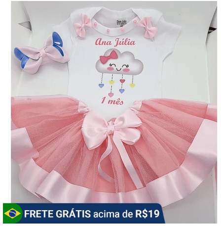 vestido chuva de amor