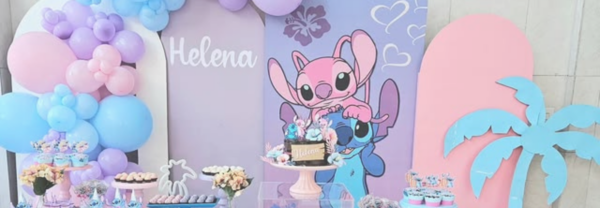 Festa Stitch e Angel: Decoração, Bolo e Lembrancinhas Para Uma Comemoração Inesquecível