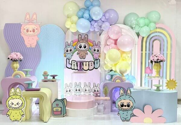 festa infantil labubu