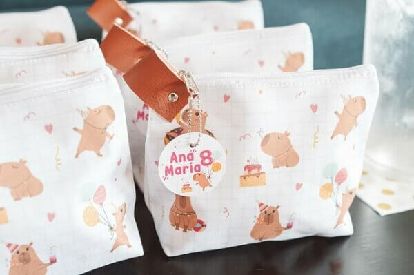 necessaire capivara festa infantil