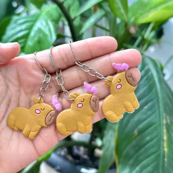 ideia de lembrancinha tema capivara