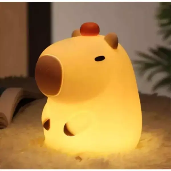 luminária de capivara para presente