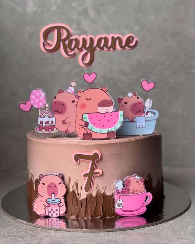 Decoração Capivara: ideias criativas para sua festa de aniversário