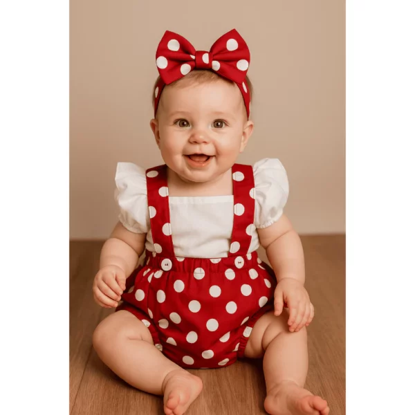 roupa da minnie para mesversário