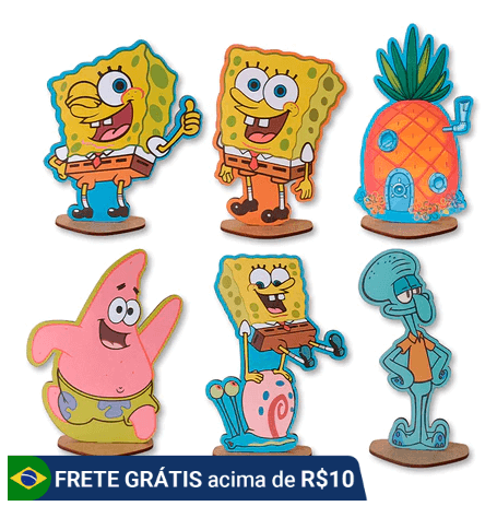 ideia para decoração bob esponja