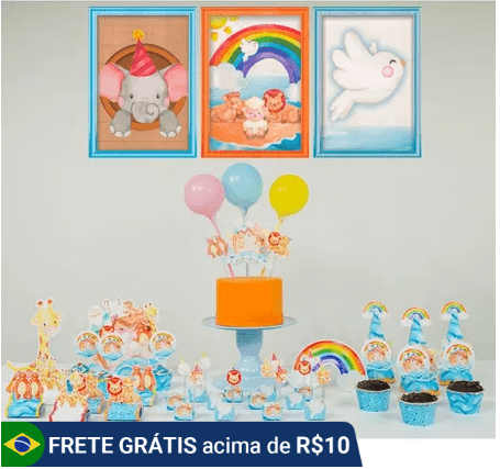 kit festa arca de noé