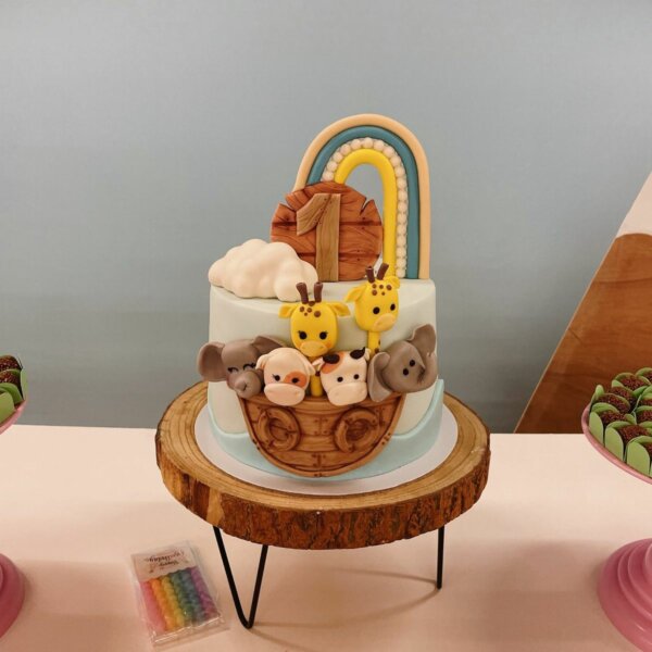 bolo arca de noé festa infantil