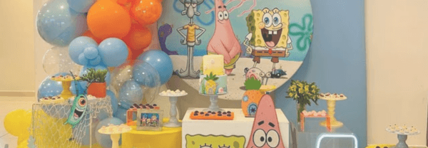 Decoração Bob Esponja: ideias criativas para bolo, lembrancinhas e festa completa