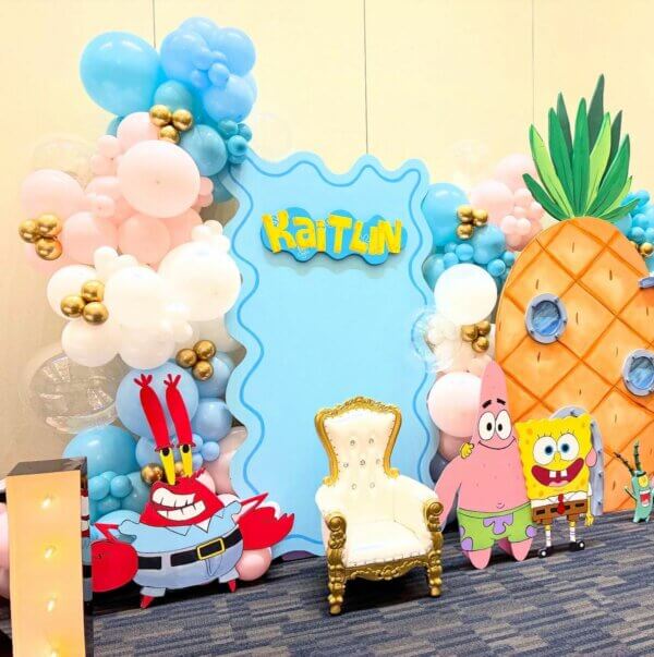 ideia para decoração bob esponja