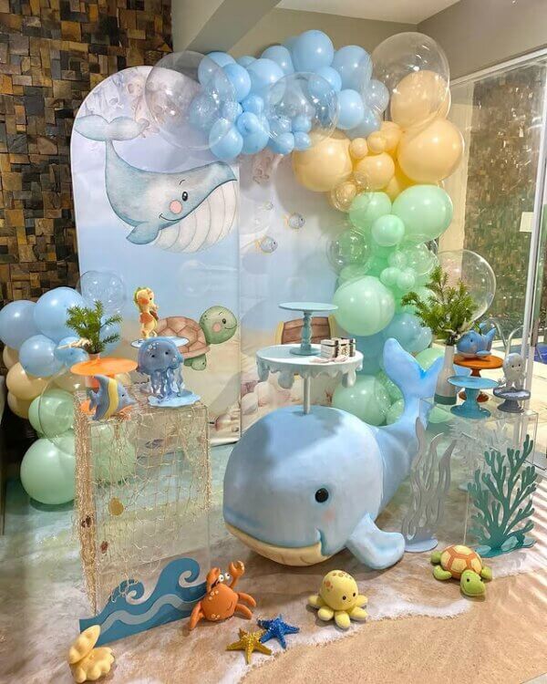 ideia de decoração baleia