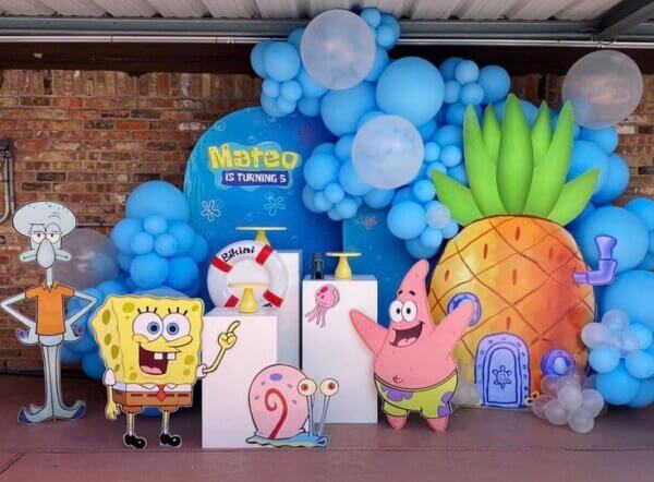 festa tema bob esponja