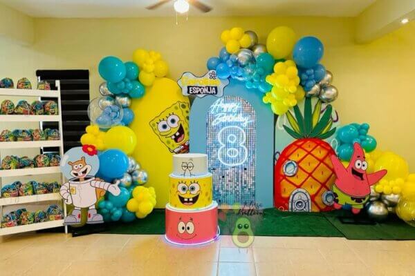 festa bob esponja ideias