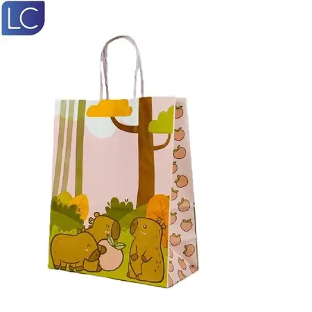 sacola para lembrancinha capivara