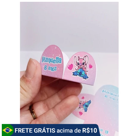 ideia para festas docinho do stitch