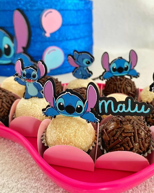 topper docinho do stitch