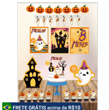Kit para mesversário halloween