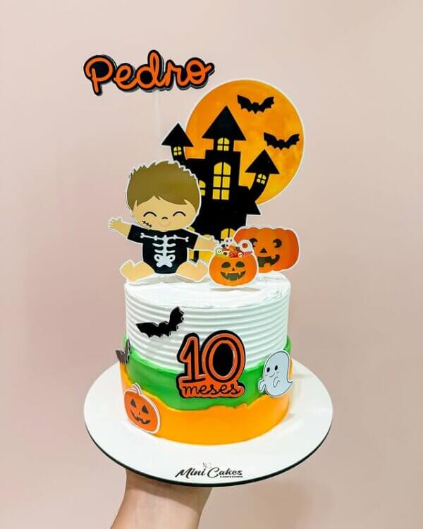ideia para mesversário halloween