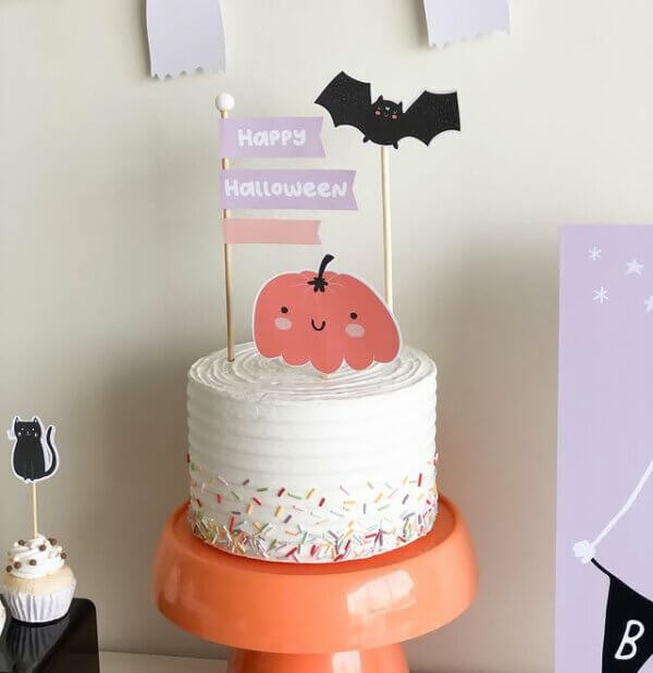 ideia de mesversário halloween