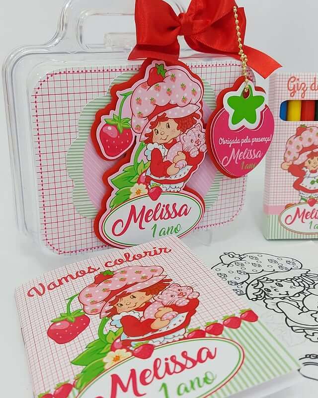 Lembrancinha da Moranguinho: ideias e produtos para festa infantil