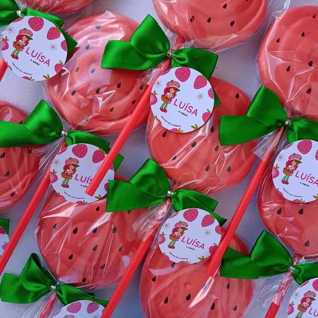 Lembrancinha da Moranguinho: ideias e produtos para festa infantil