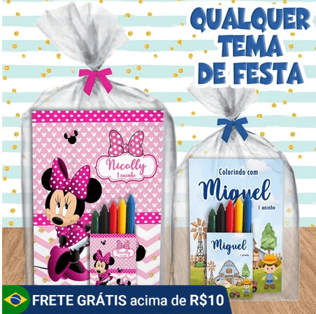 livro colorir lembrancinha festa infantil