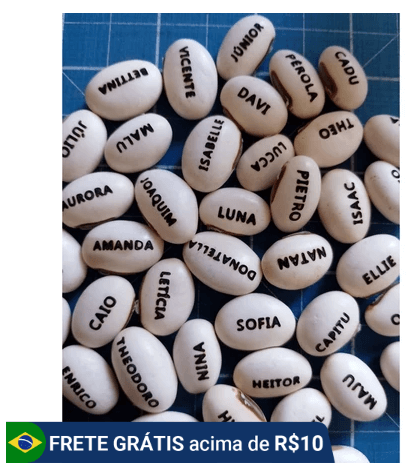 semente para lembrancinha festa infantil