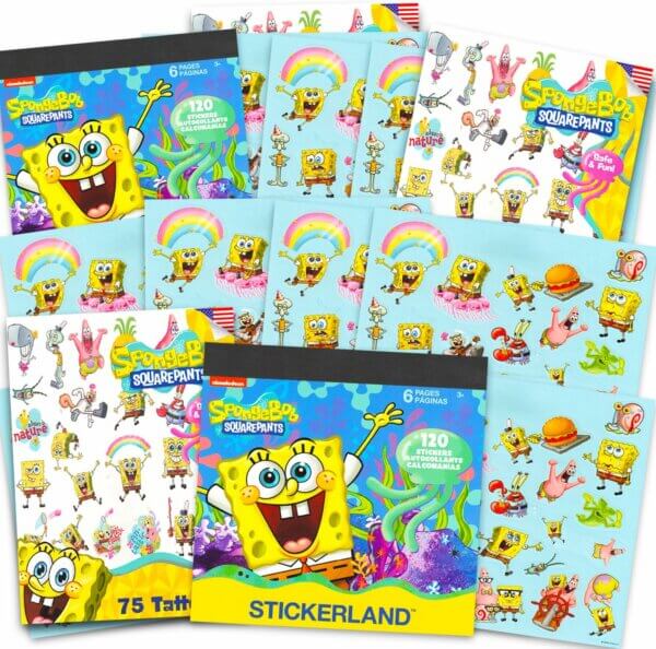 kit lembrancinha do bob esponja