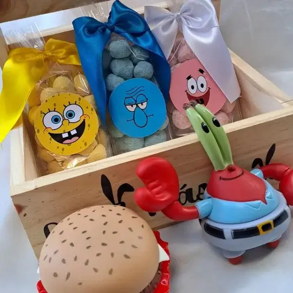 ideias lembrancinha bob esponja