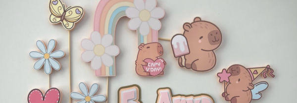 Topo de Bolo Capivara: ideias criativas e fofas para deixar a festa ainda mais divertida