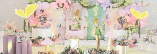 Decoração da Sininho: ideias encantadas para uma festa mágica