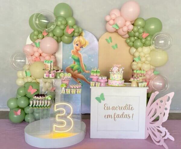 ideia para decoração da sininho